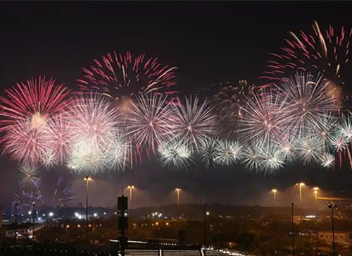 平罗县焰火晚会